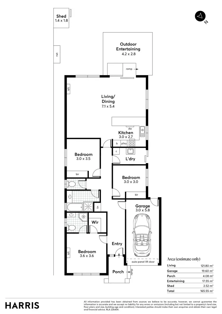 Floorplan of Homely house listing, 12 Rosella Street, Encounter Bay SA 5211