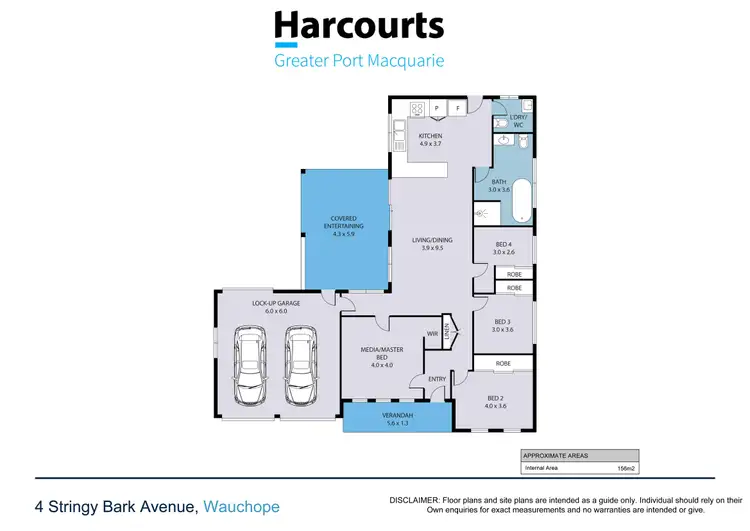 Floorplan of Homely house listing, 4 Stringy Bark Avenue, Wauchope NSW 2446