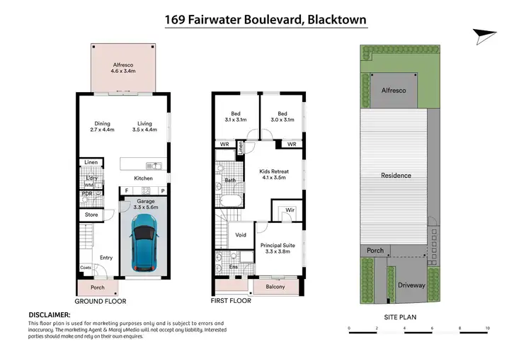 Floorplan of Homely house listing, 169 Fairwater Boulevard, Blacktown NSW 2148