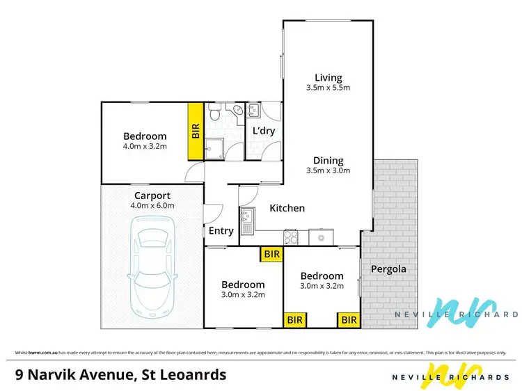 Floorplan of Homely house listing, 9 Narvik Avenue, St Leonards VIC 3223