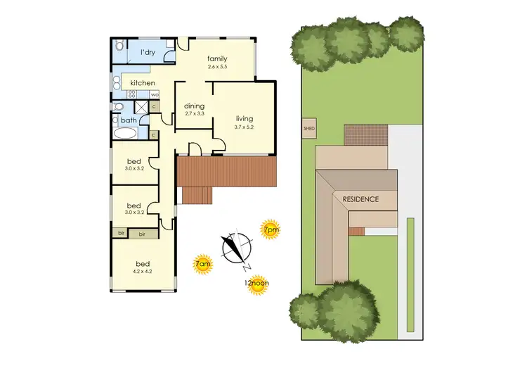 Floorplan of Homely house listing, 96 Williams Street, Frankston VIC 3199