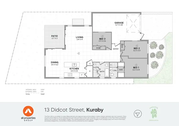 Floorplan of Homely unit listing, 13/49 Didcot Street, Kuraby QLD 4112