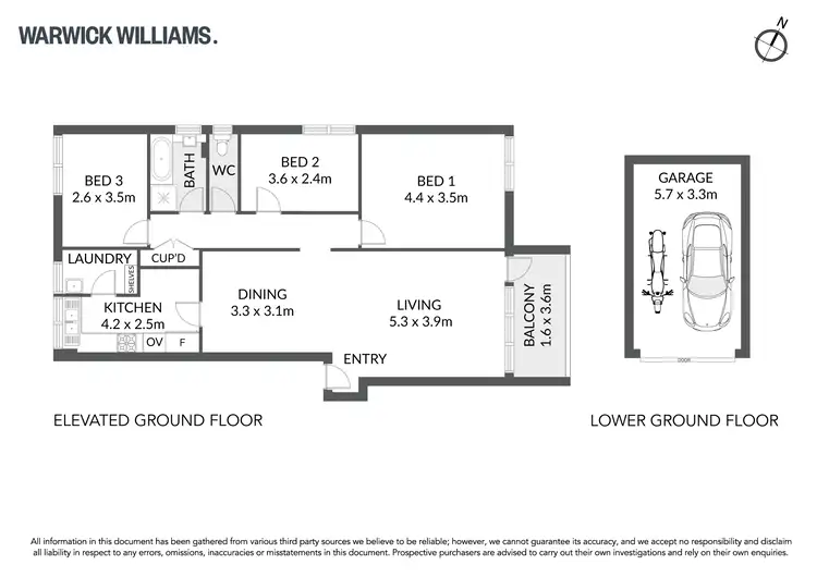 Floorplan of Homely apartment listing, 3/104 St Georges Crescent, Drummoyne NSW 2047