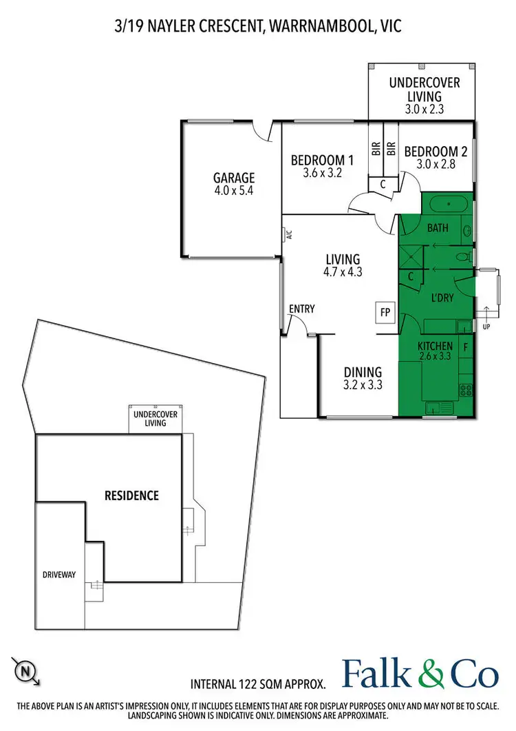Floorplan of Homely unit listing, 3/19 Nayler Crescent, Warrnambool VIC 3280