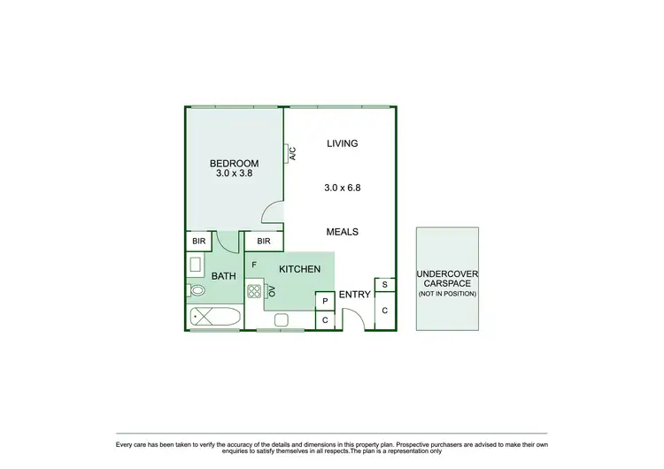 Floorplan of Homely apartment listing, 23/311 Dandenong Road, Prahran VIC 3181