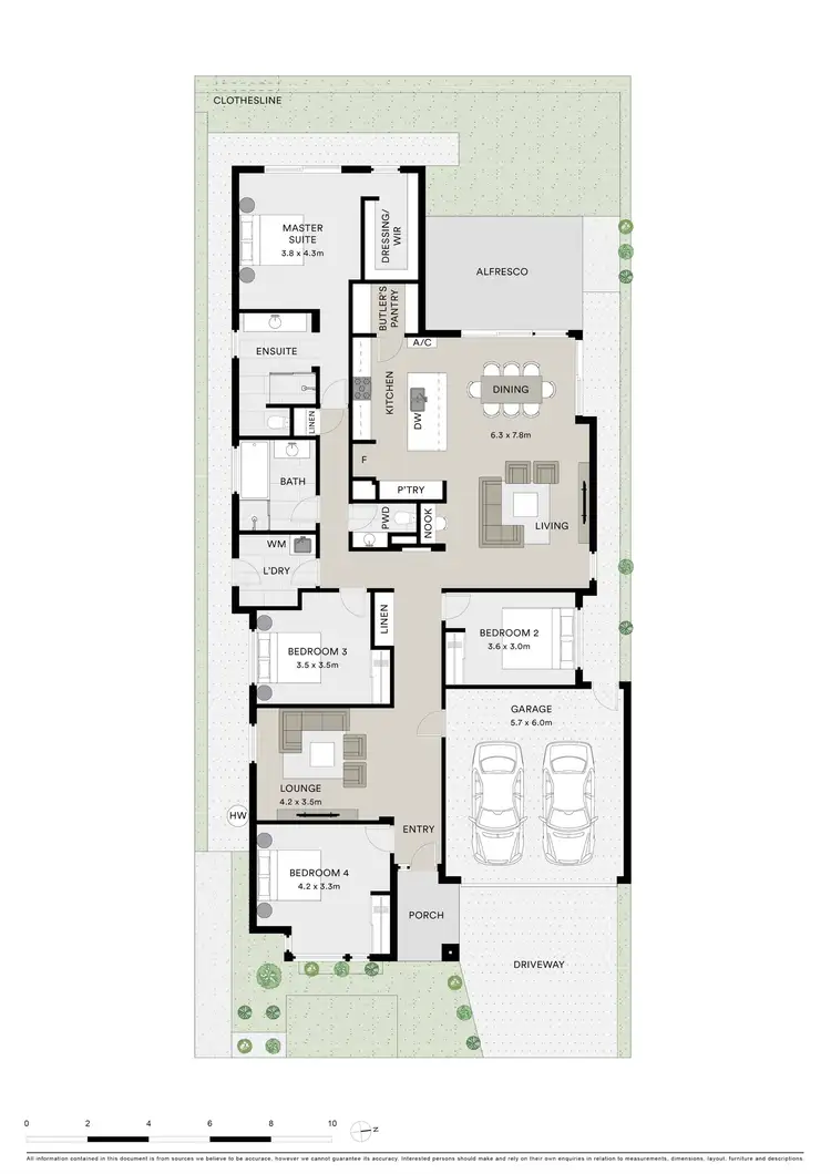 Floorplan of Homely house listing, 10 Mattnick Boulevard, Charlemont VIC 3217
