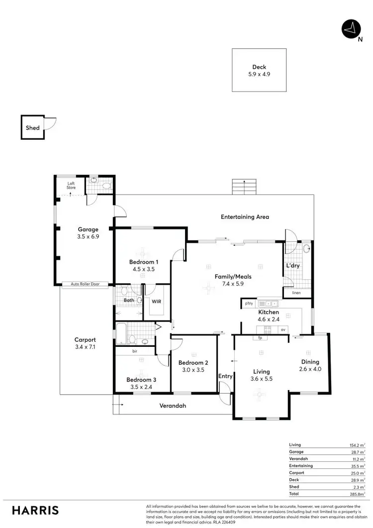Floorplan of Homely house listing, 4 Vista Court, Gumeracha SA 5233