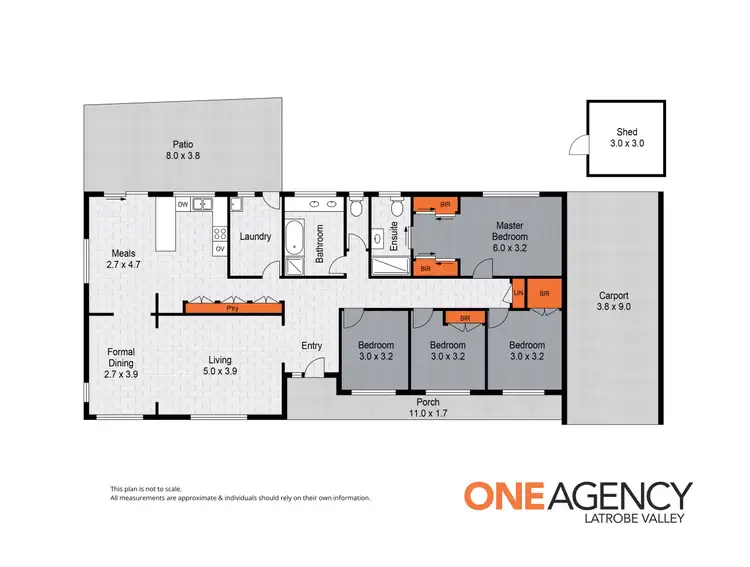 Floorplan of Homely house listing, 2 Waratah Drive, Morwell VIC 3840