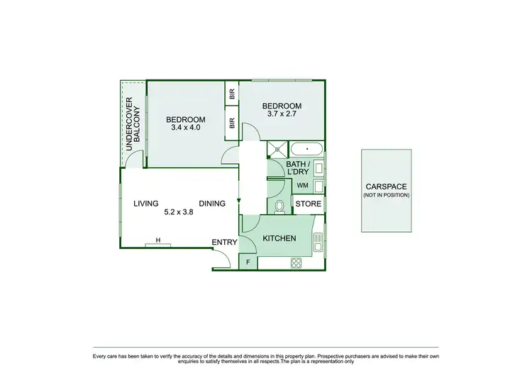 Floorplan of Homely apartment listing, 5/579 Dandenong Road, Armadale VIC 3143