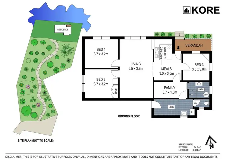 Floorplan of Homely house listing, 9 Stuart Close, Illawong NSW 2234
