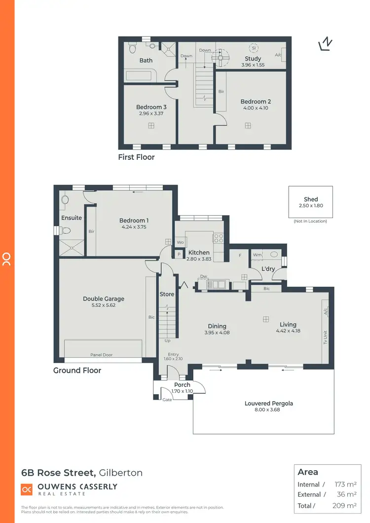 Floorplan of Homely house listing, 6b Rose Street, Gilberton SA 5081