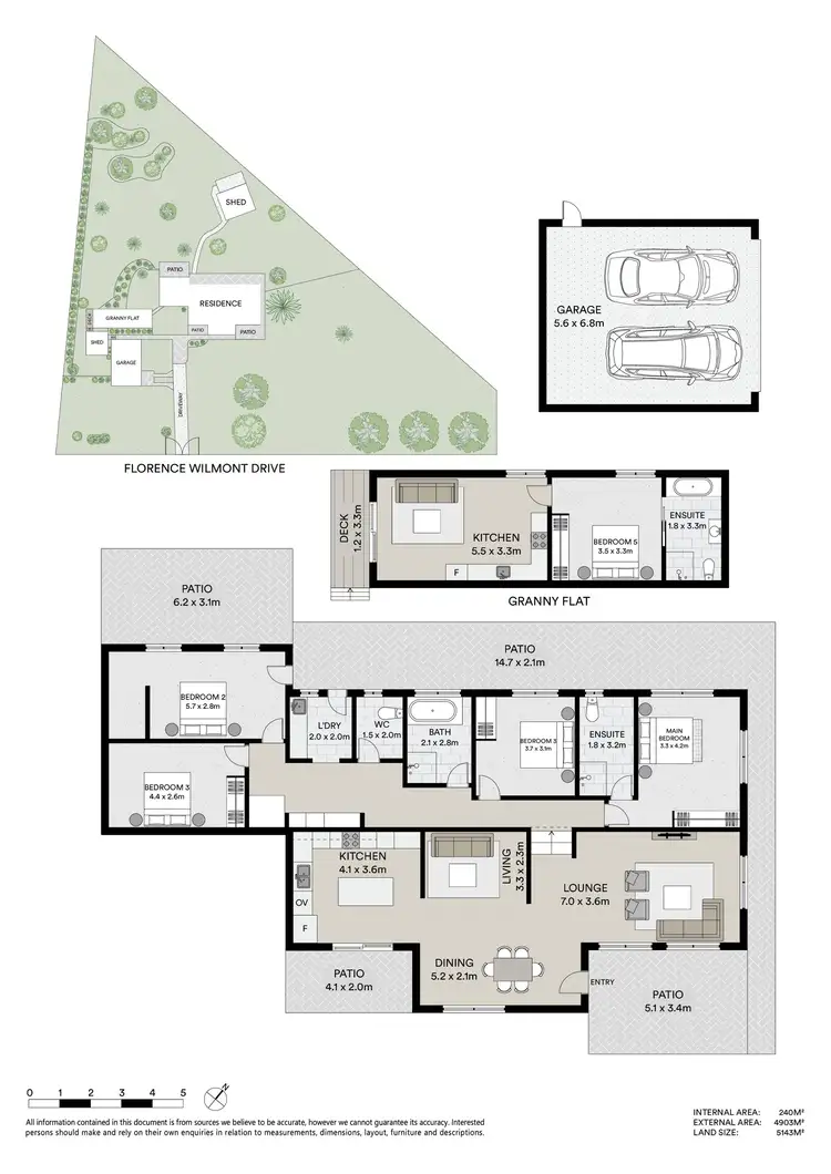 Floorplan of Homely house listing, 22 Florence Wilmont Drive, Nambucca Heads NSW 2448