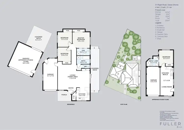 Floorplan of Homely house listing, 31 Rajah Road, Ocean Shores NSW 2483