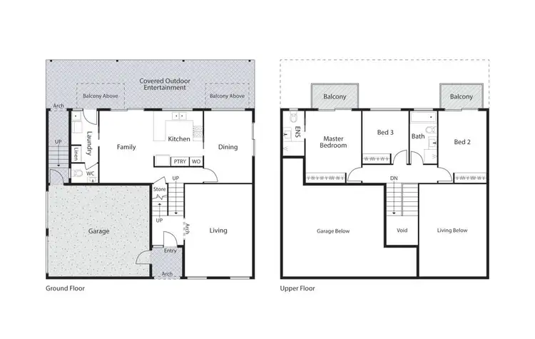 Floorplan of Homely townhouse listing, 48/1 Wilkins Street, Mawson ACT 2607