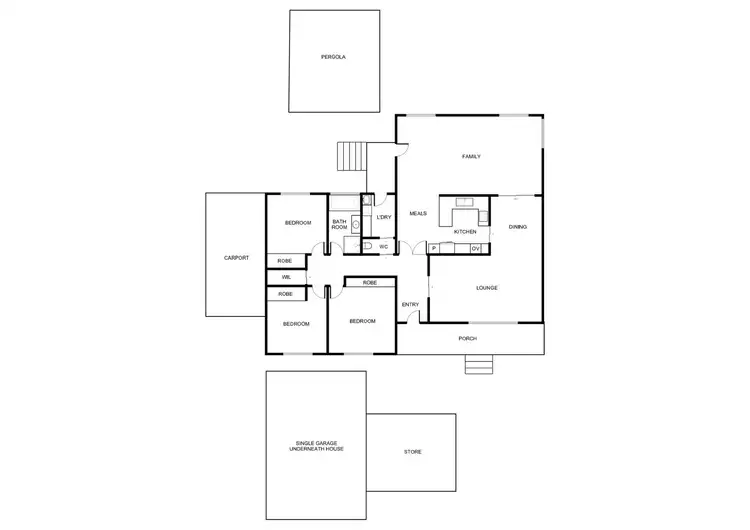 Floorplan of Homely house listing, 31 Serpentine Street, Duffy ACT 2611