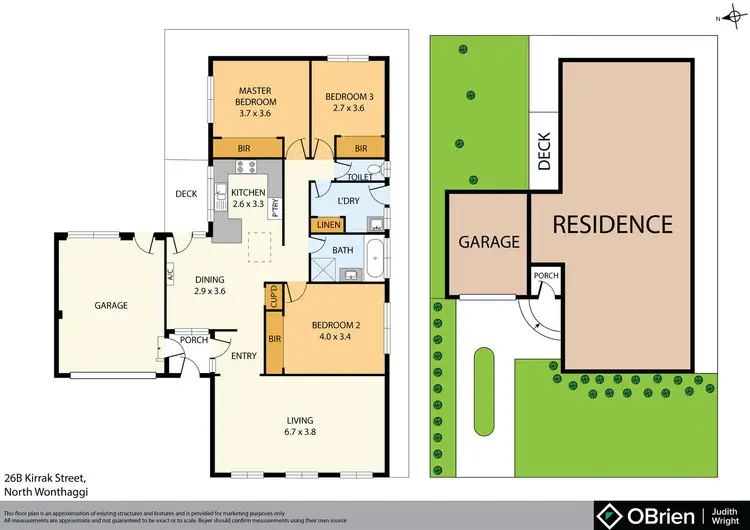 Floorplan of Homely house listing, 26B Kirrak Street, North Wonthaggi VIC 3995
