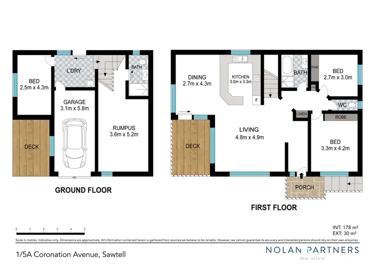 Floorplan of Homely house listing, 1/5A Coronation Avenue, Sawtell NSW 2452
