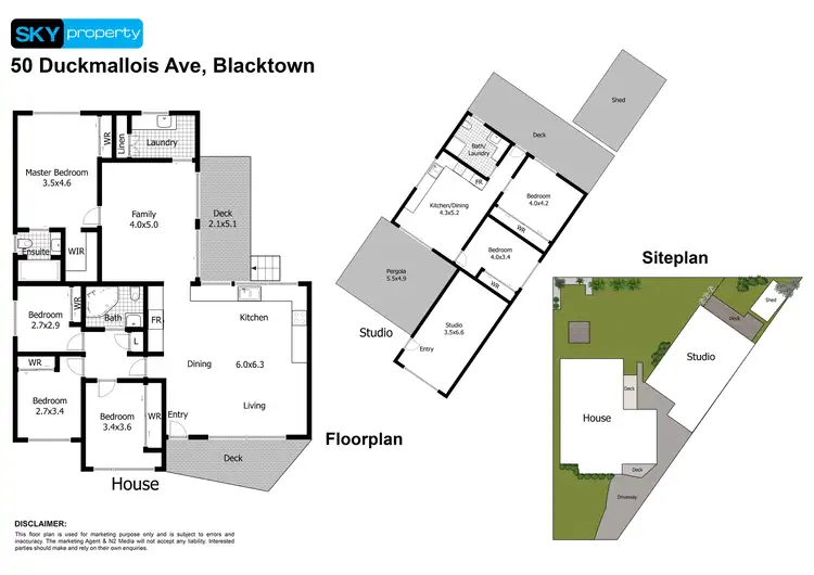 Floorplan of Homely house listing, 50 Duckmallois Avenue, Blacktown NSW 2148