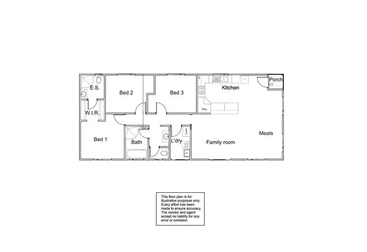 Floorplan of Homely house listing, 90 Matthew Place, Port Lincoln SA 5606