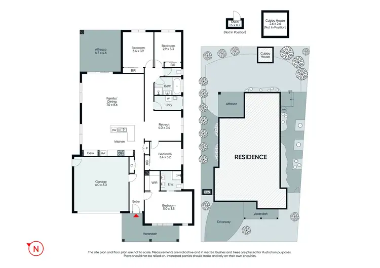 Floorplan of Homely house listing, 6 Lilydale Avenue, Eynesbury VIC 3338