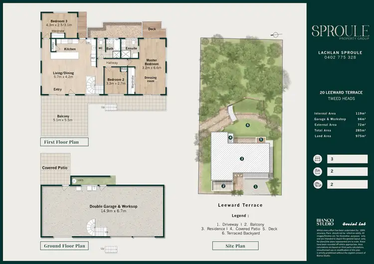 Floorplan of Homely house listing, 20 Leeward Terrace, Tweed Heads NSW 2485