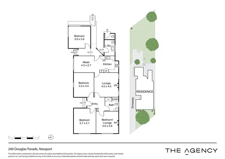 Floorplan of Homely house listing, 240 Douglas Parade, Newport VIC 3015