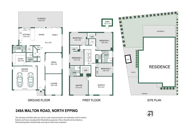 Floorplan of Homely house listing, 249a Malton Road, North Epping NSW 2121