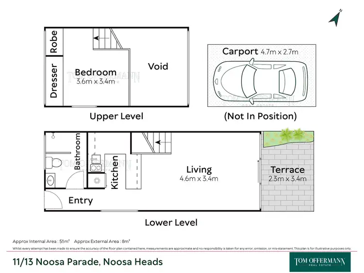 Floorplan of Homely unit listing, 11/13 Noosa Parade, Noosa Heads QLD 4567