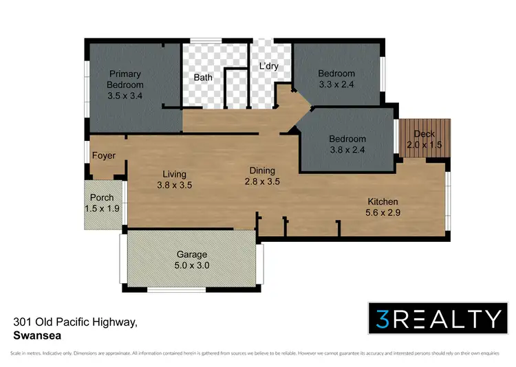 Floorplan of Homely house listing, 301 Old Pacific Highway, Swansea NSW 2281