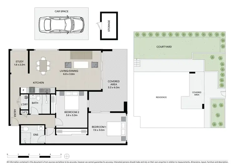 Floorplan of Homely apartment listing, 3003/1A Morton Street, Parramatta NSW 2150