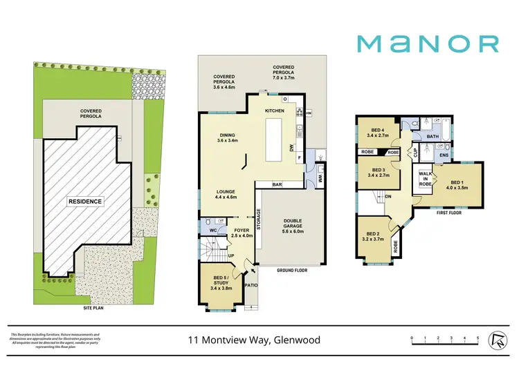 Floorplan of Homely house listing, 11 Montview Way, Glenwood NSW 2768