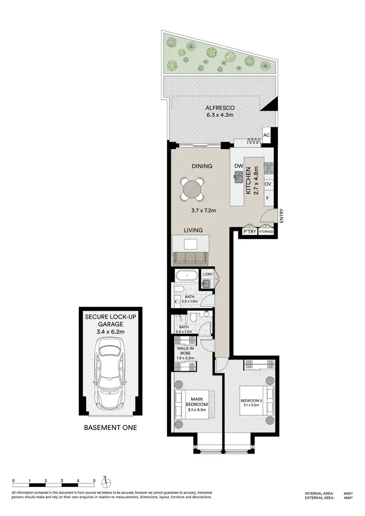 Floorplan of Homely apartment listing, G06/36 Bunyala Street, Blakehurst NSW 2221