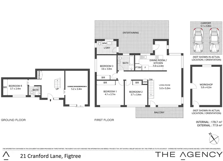 Floorplan of Homely house listing, 21 Cranford Lane, Figtree NSW 2525