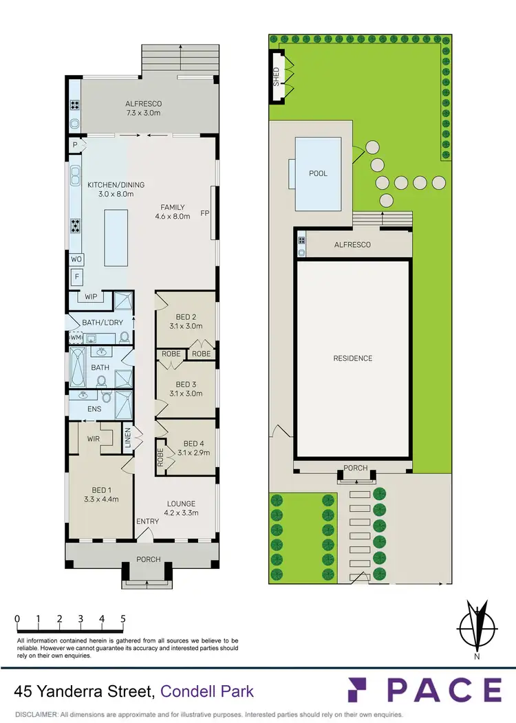 Floorplan of Homely house listing, 45 Yanderra Street, Condell Park NSW 2200