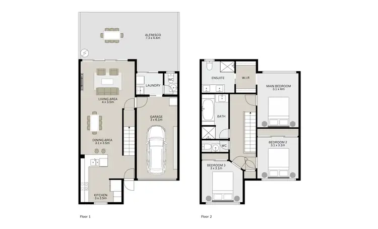 Floorplan of Homely unit listing, 4/7 Bilgola Place, Blacks Beach QLD 4740