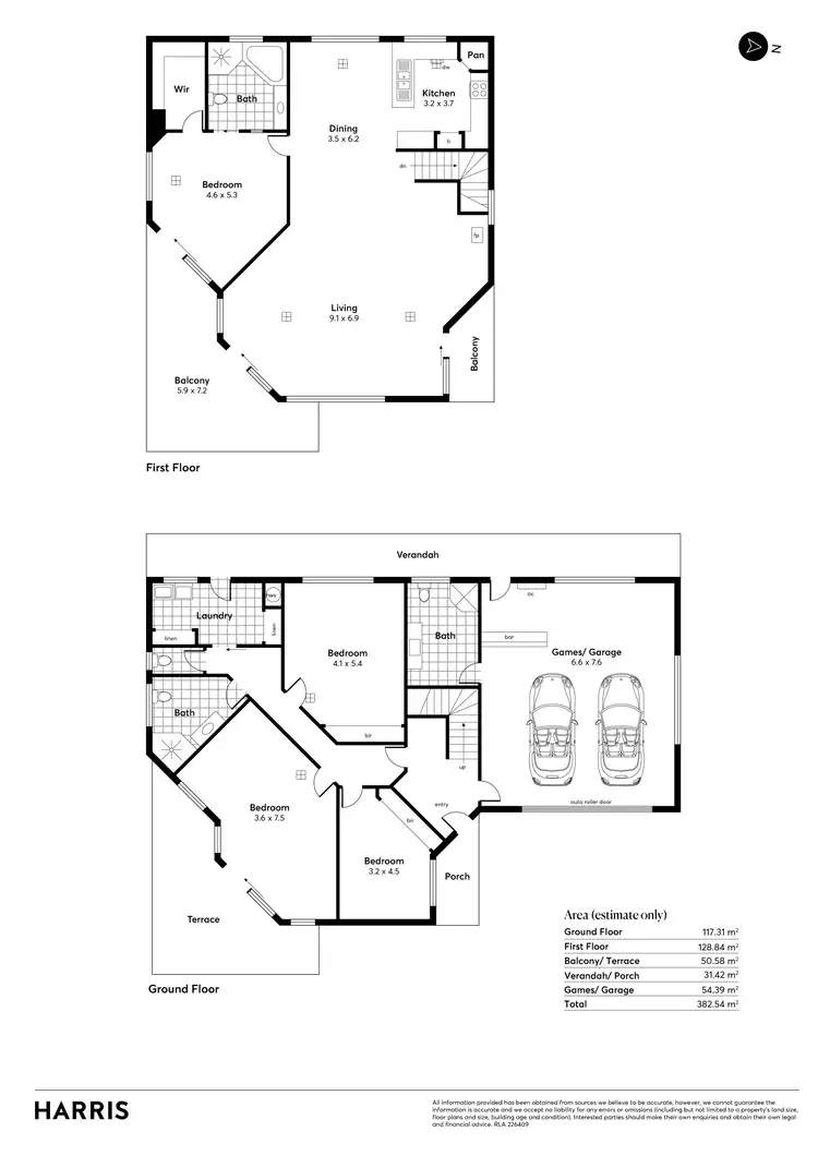 Floorplan of Homely house listing, 7a Elliot Avenue, Hayborough SA 5211