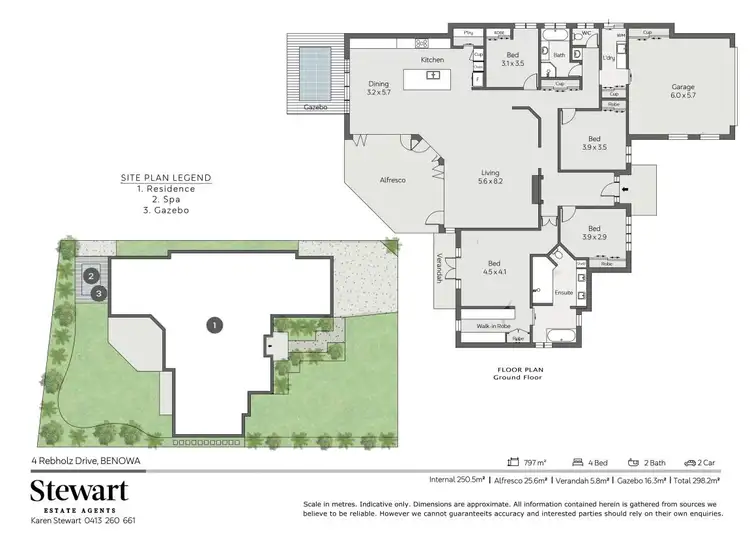 Floorplan of Homely house listing, 4 Rebholz Drive, Benowa Waters QLD 4217