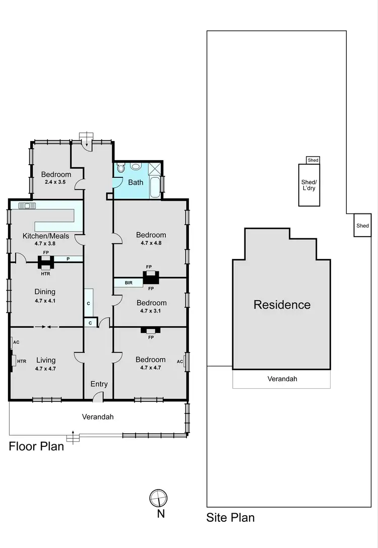 Floorplan of Homely house listing, 2 The Avenue, Oakleigh VIC 3166