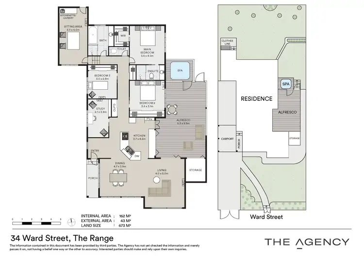 Floorplan of Homely house listing, 34 Ward Street, The Range QLD 4700