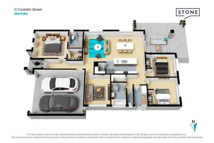 Floorplan of Homely house listing, 11 Castello Street, Mernda VIC 3754