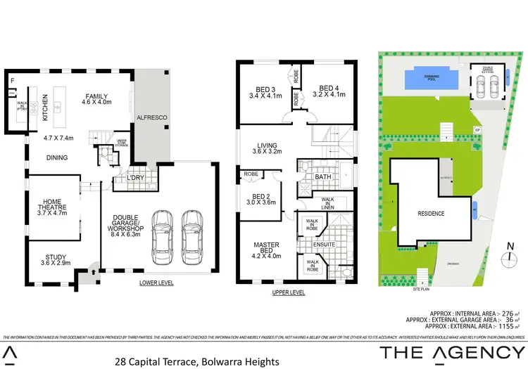 Floorplan of Homely house listing, 28 Capital Terrace, Bolwarra Heights NSW 2320
