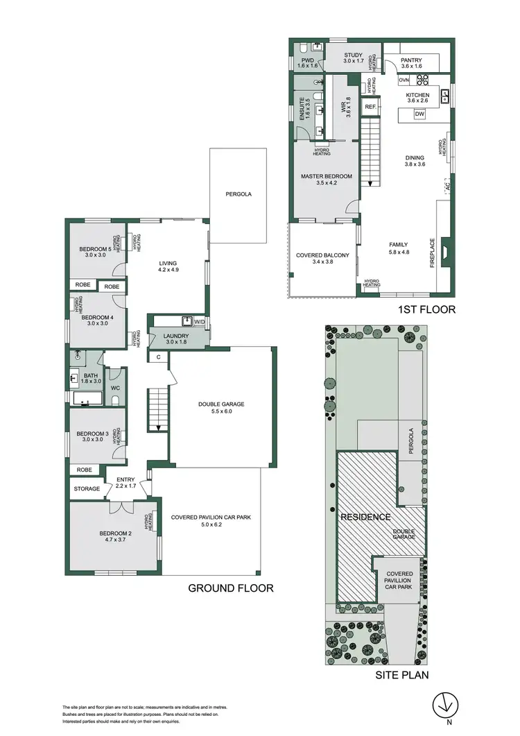 Floorplan of Homely house listing, 30 South Harbour Esplanade, Safety Beach VIC 3936