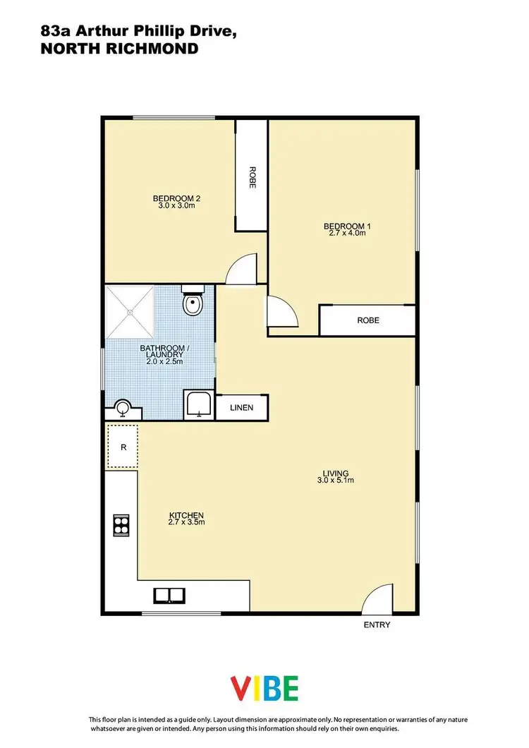 Floorplan of Homely house listing, 83a Arthur Phillip Drive, North Richmond NSW 2754