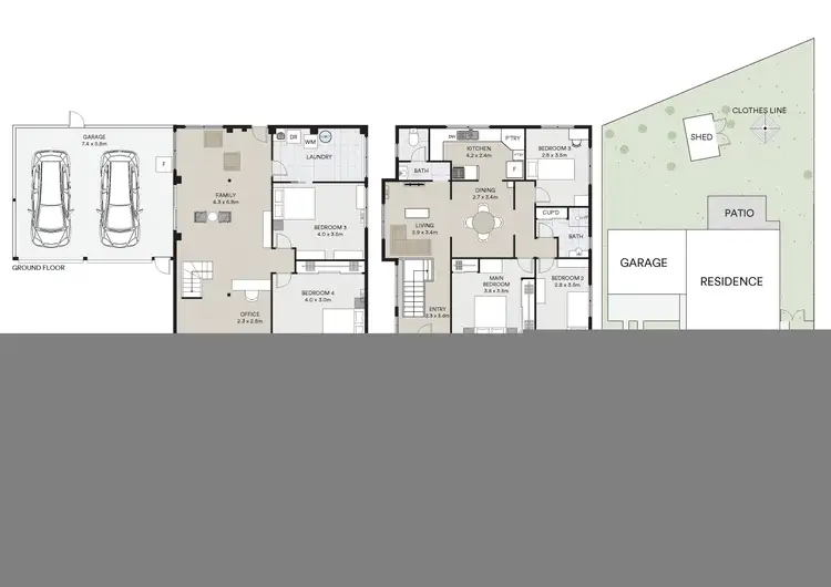 Floorplan of Homely house listing, 11 Peltophorum Street, Koongal QLD 4701