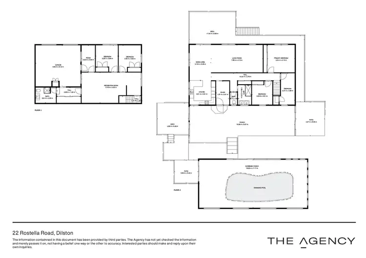 Floorplan of Homely house listing, 22 Rostella Road, Dilston TAS 7252