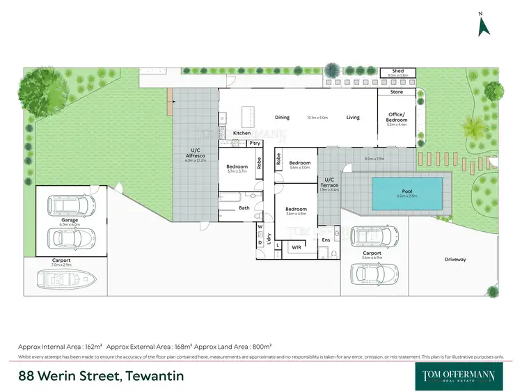 Floorplan of Homely house listing, 88 Werin Street, Tewantin QLD 4565