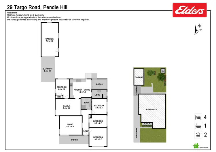 Floorplan of Homely house listing, 29 Targo Road, Pendle Hill NSW 2145