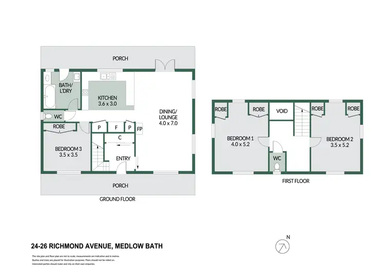 Floorplan of Homely house listing, 24-26 Richmond Avenue, Medlow Bath NSW 2780