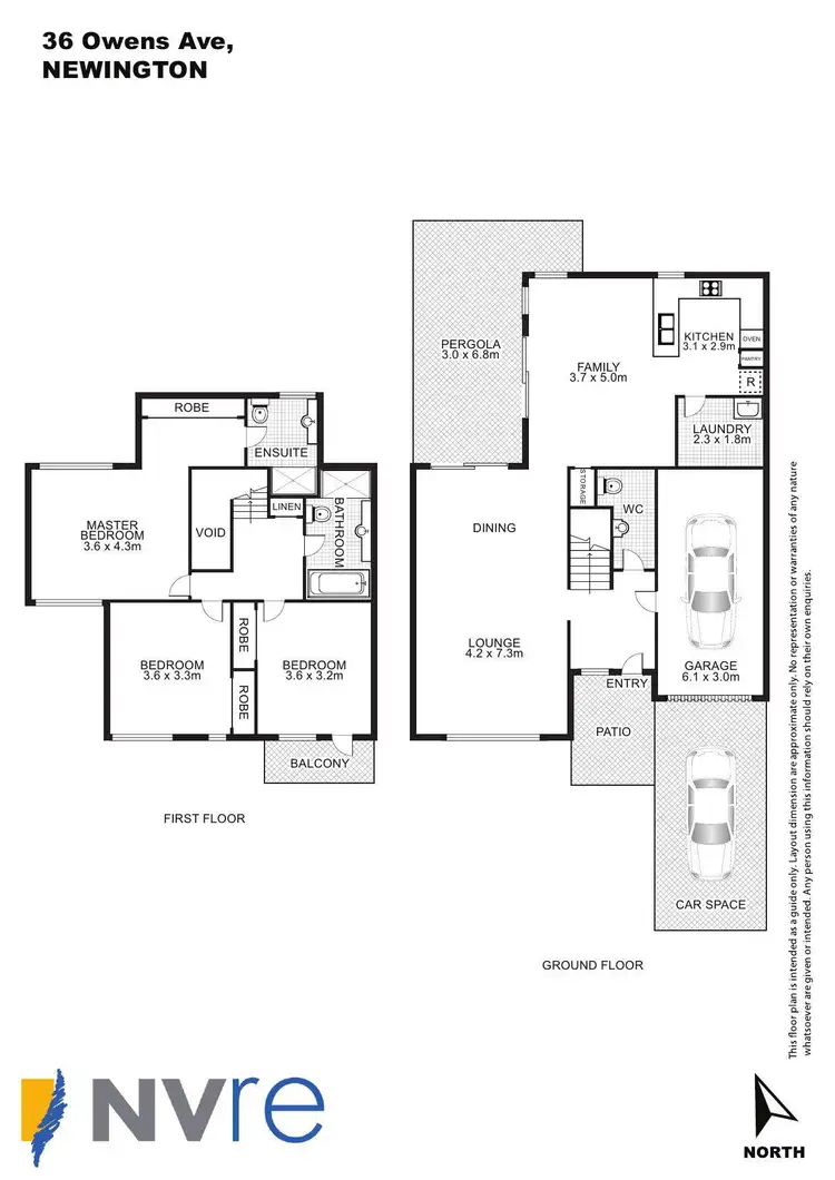 Floorplan of Homely house listing, 36 Owens Avenue, Newington NSW 2127