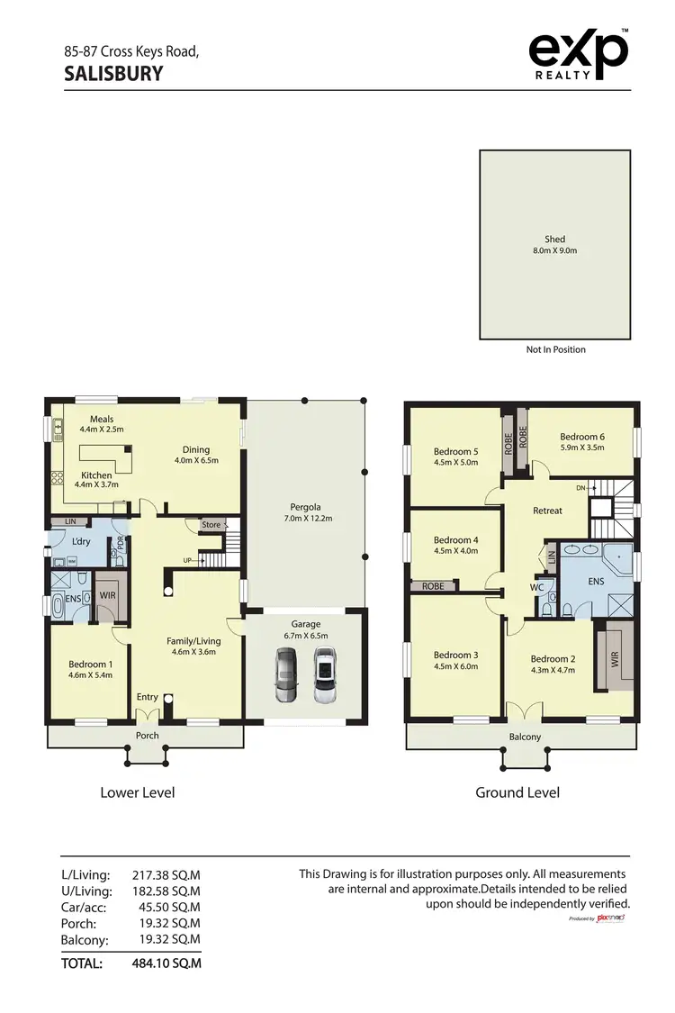 Floorplan of Homely house listing, 85-87 Cross Keys Road, Salisbury SA 5108